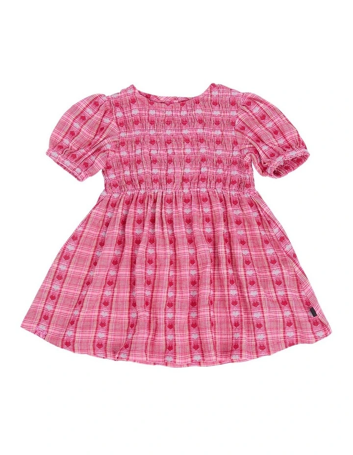 Cross Check Dress in Check image 1
