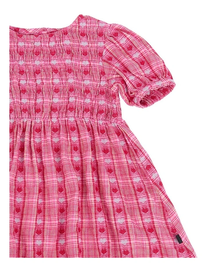 Cross Check Dress in Check image 4
