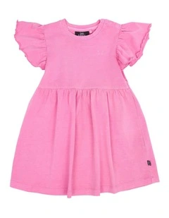 Frill Dress in Pink