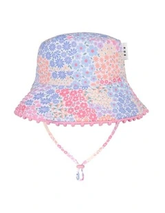 Reversible Swim Hat in Floral Bloom