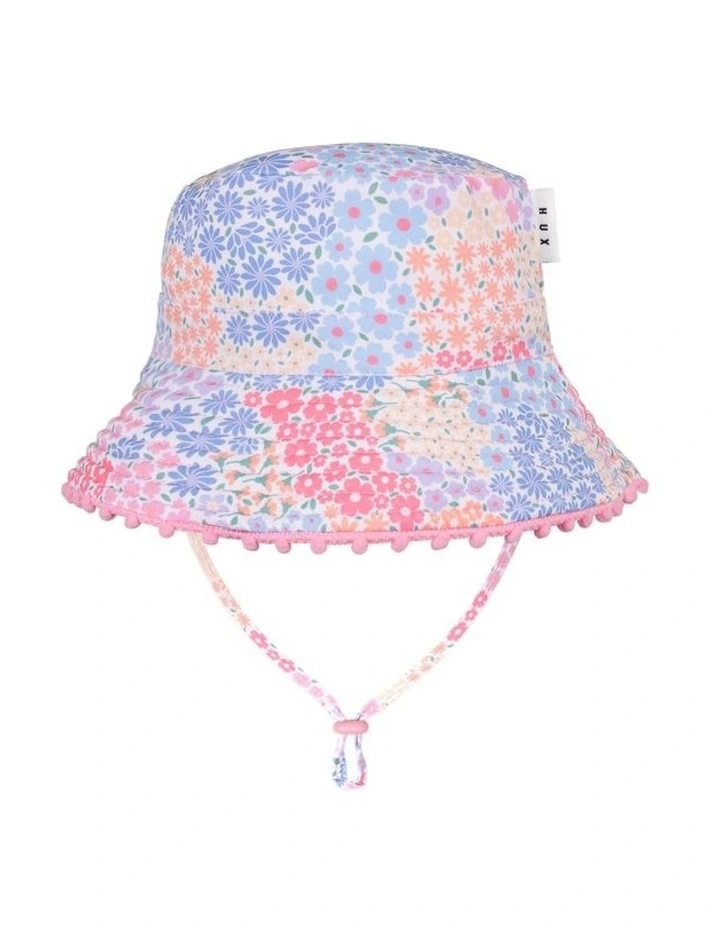 Reversible Swim Hat in Floral Bloom image 1