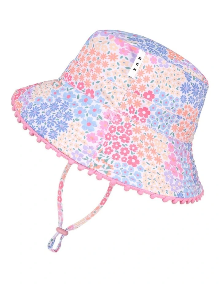 Reversible Swim Hat in Floral Bloom image 4