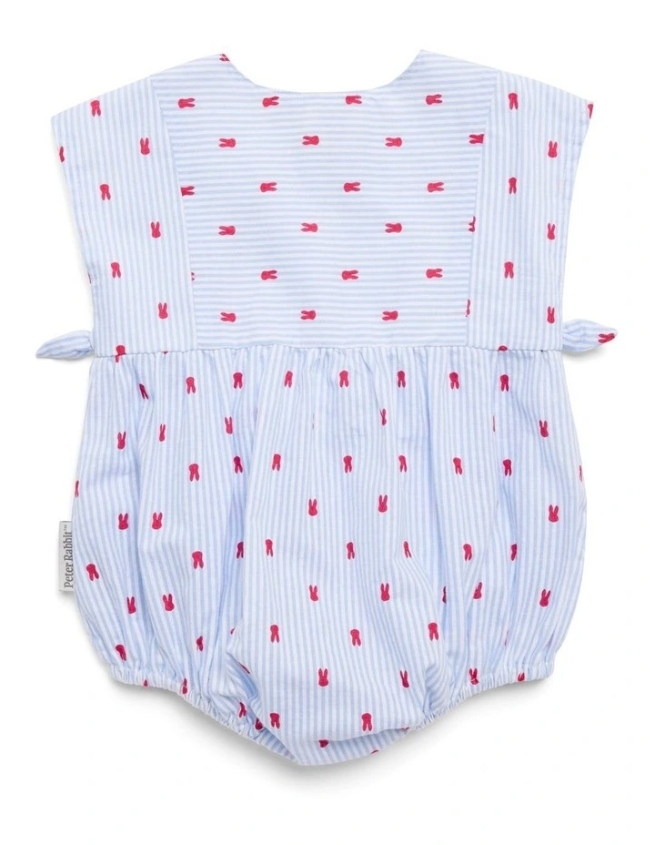 Stripe Romper in Chambray image 7