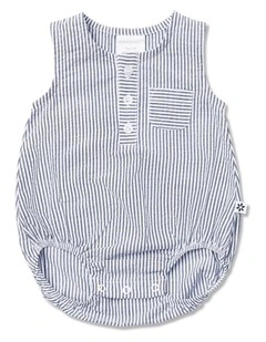Best Friends Woven Romper in Multi