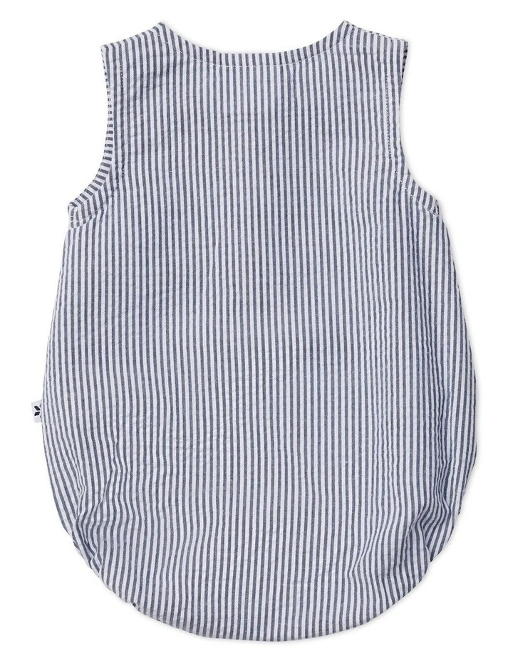 Best Friends Woven Romper in Multi image 2