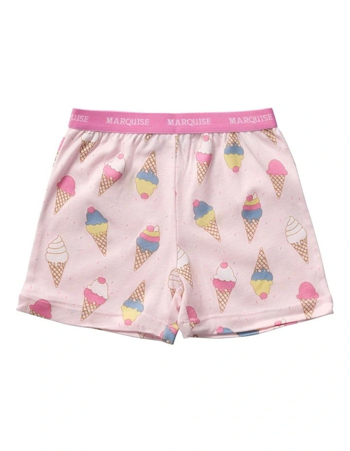 Frill Sleeve Pyjamas in Pink image 6