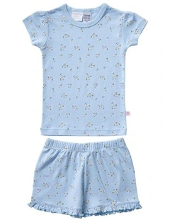 Summer Petals Pyjamas in Blue