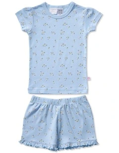 Summer Petals Pyjamas in Blue