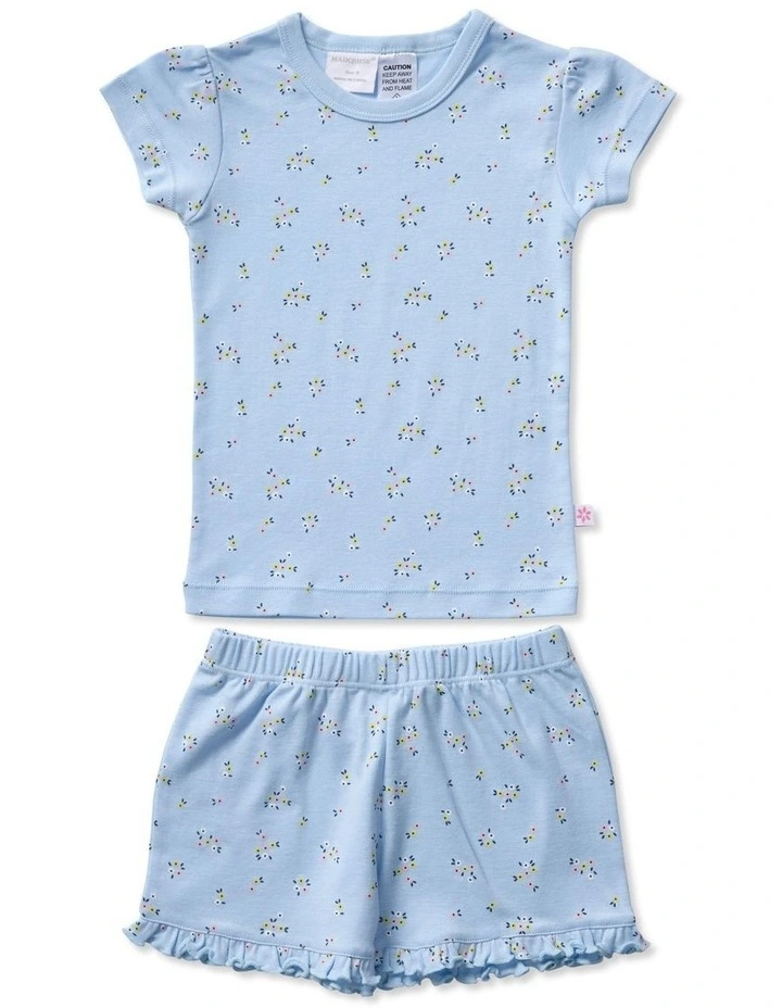 Summer Petals Pyjamas in Blue image 1