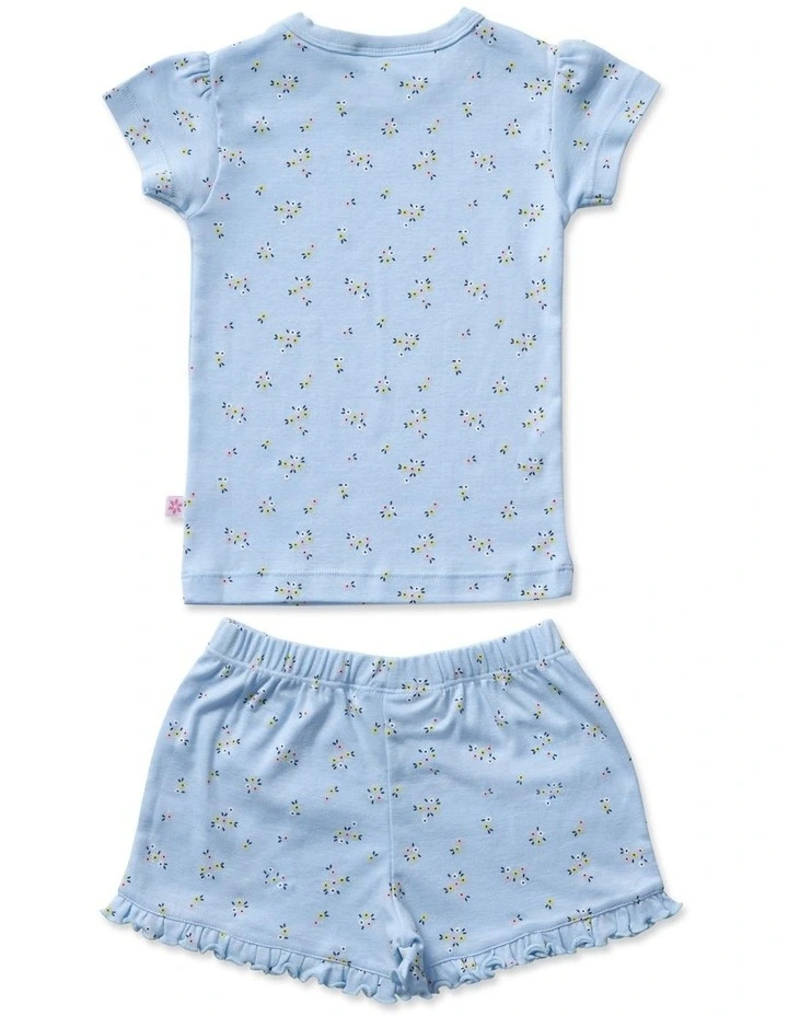 Summer Petals Pyjamas in Blue image 2