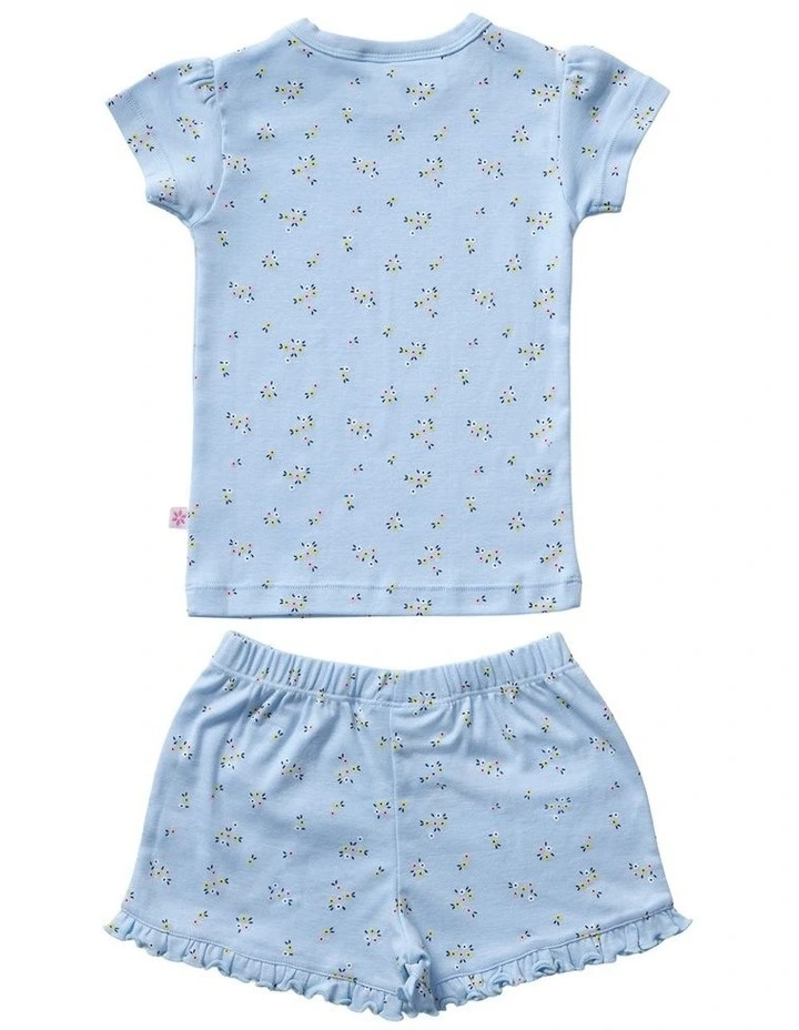 Summer Petals Pyjamas in Blue image 7