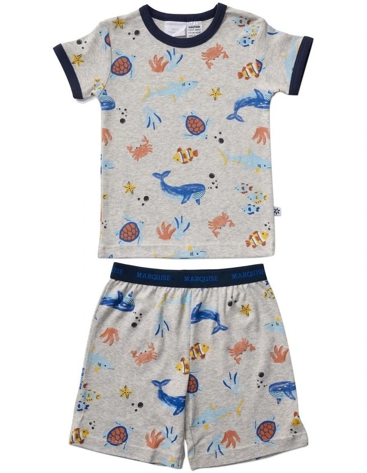 Ocean Explorer Pyjamas in Grey image 1