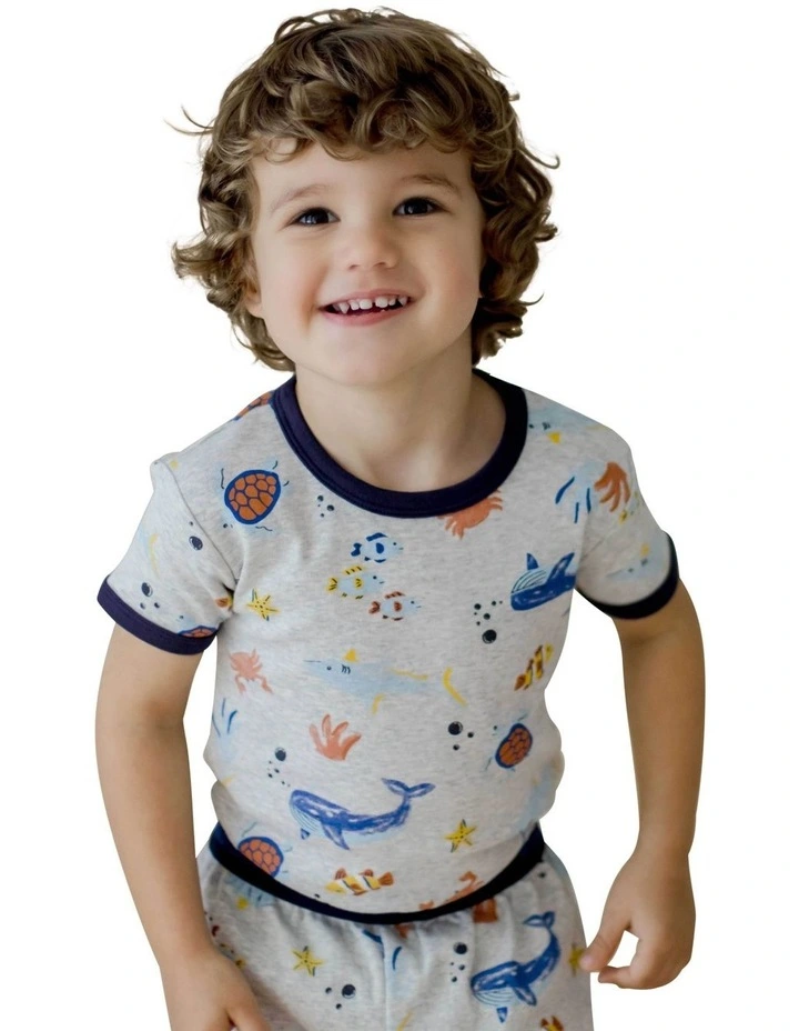 Ocean Explorer Pyjamas in Grey image 3