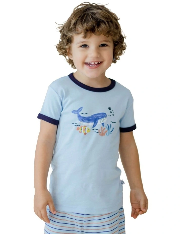 Night At Sea Pyjamas in Blue image 2