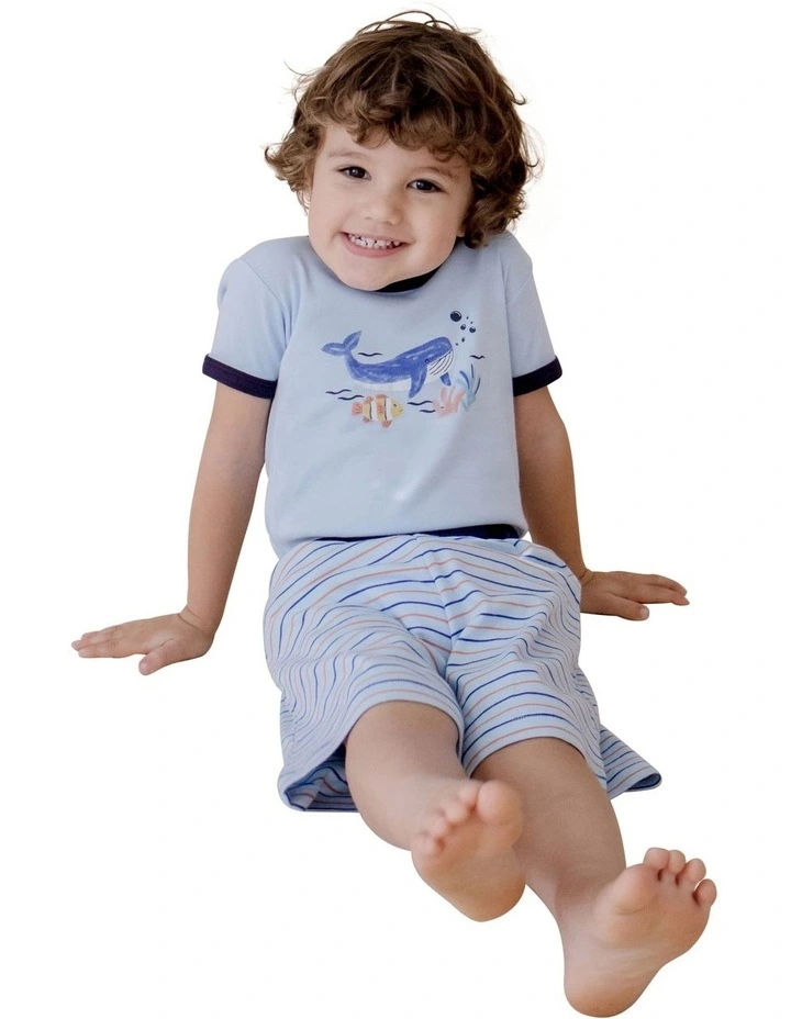 Night At Sea Pyjamas in Blue image 3