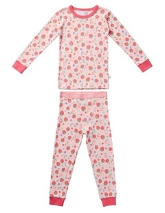 Pyjama Set 2 Piece in Strawberry