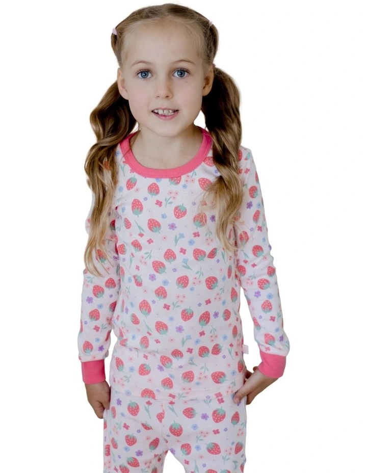 Pyjama Set 2 Piece in Strawberry image 2