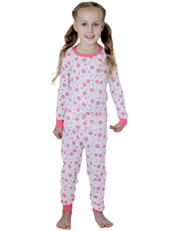 Pyjama Set 2 Piece in Strawberry image 3
