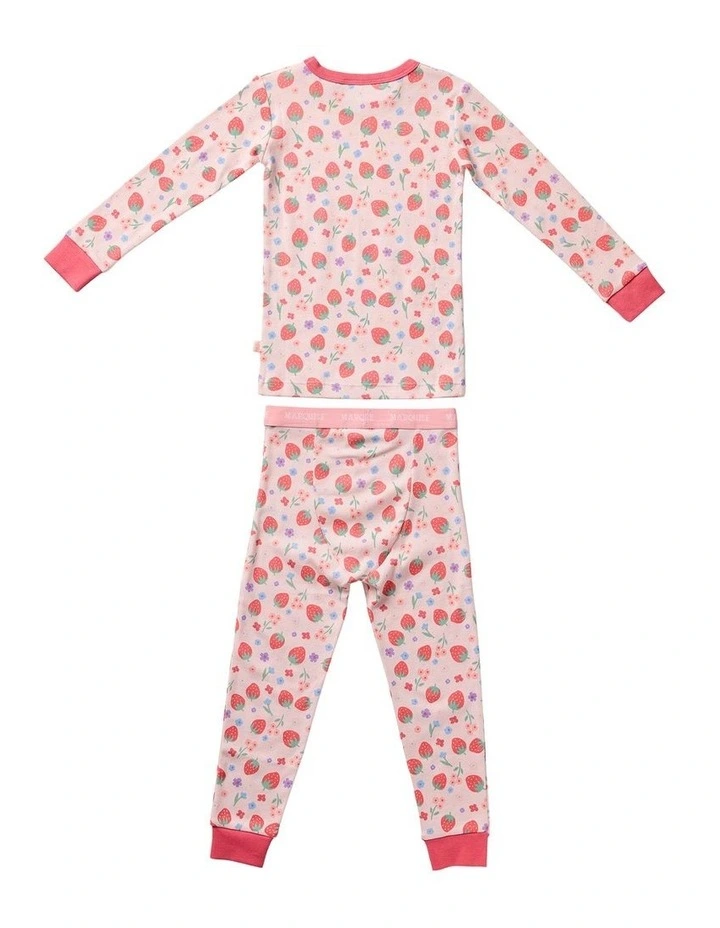 Pyjama Set 2 Piece in Strawberry image 4