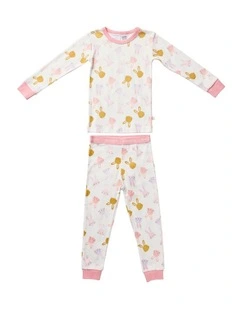 Pyjama Set 2 Piece in Pink Bunny