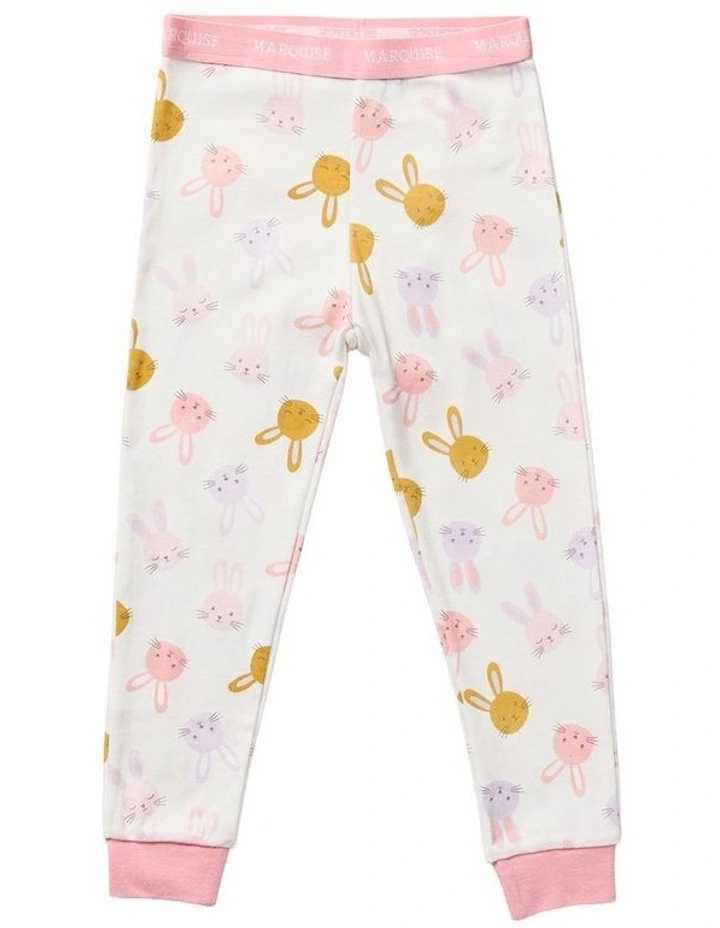Pyjama Set 2 Piece in Pink Bunny image 7