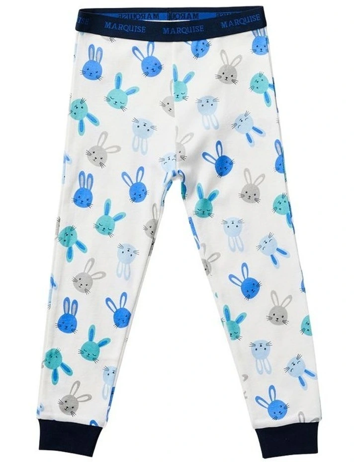 Pyjama Set 2 Piece in Blue Bunny image 4