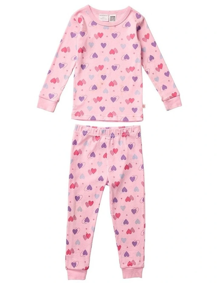 Pyjama Set 2 Piece in Heart On Your Sleeve image 1