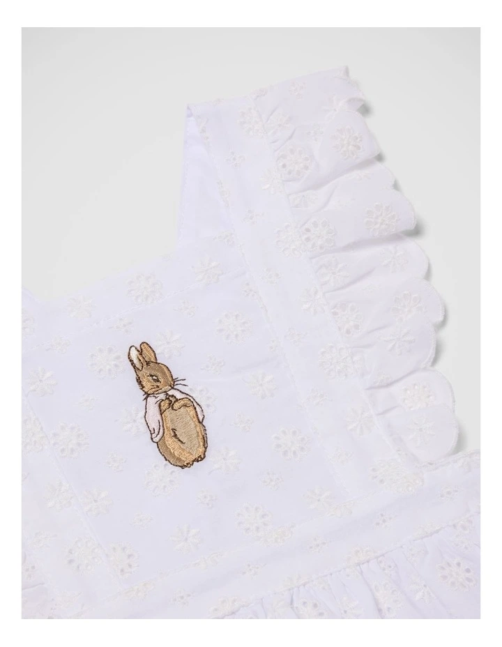 Girls Broderie Romper image 6