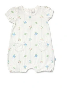 Puff Sleeve Romper