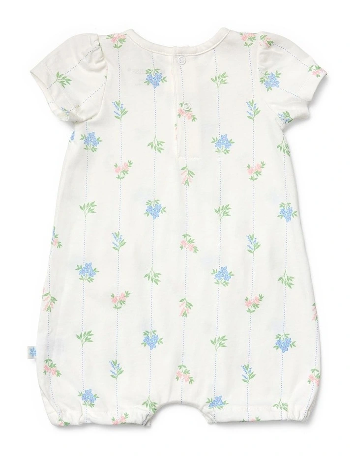 Puff Sleeve Romper image 2