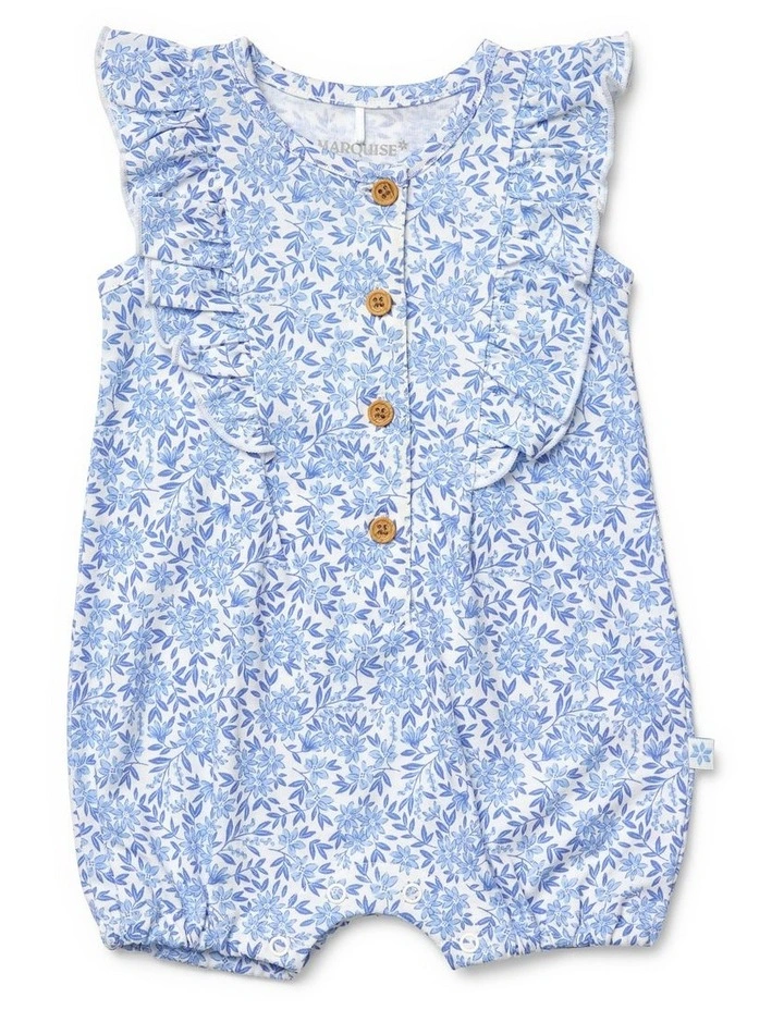 Ruffle Sleeve Romper image 1