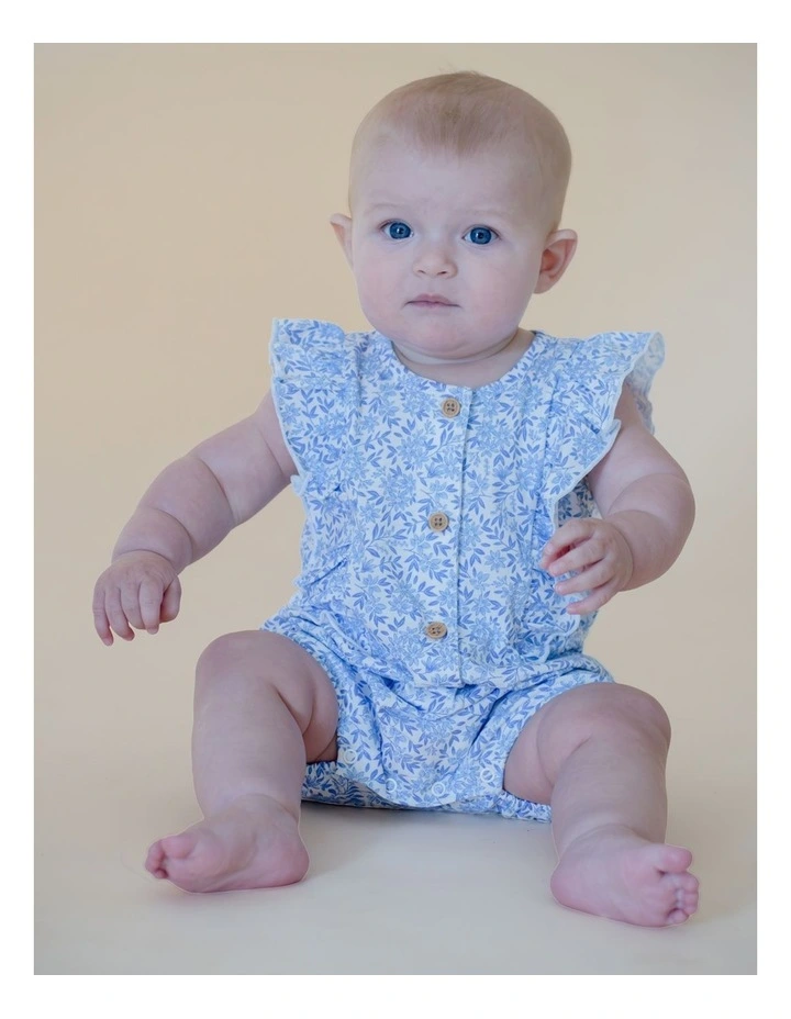 Ruffle Sleeve Romper image 3
