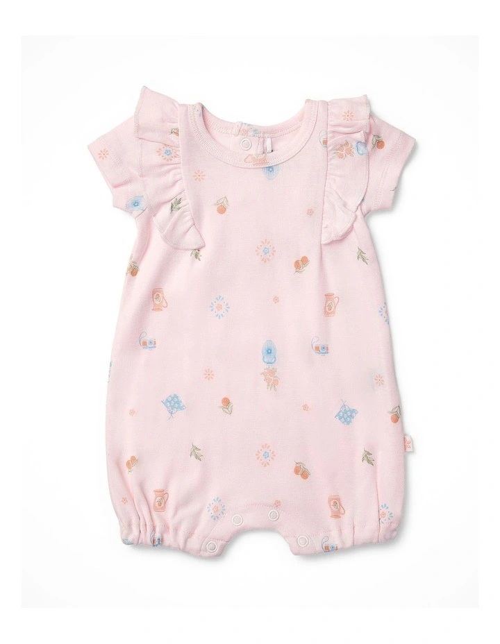Frill Romper in Baby Vacay image 1