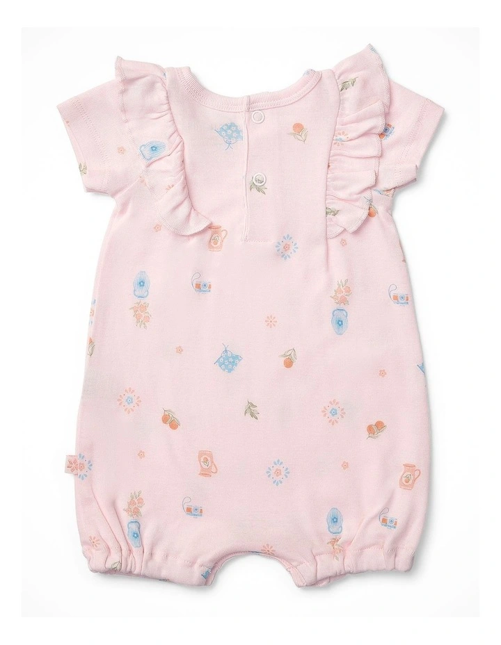 Frill Romper in Baby Vacay image 2