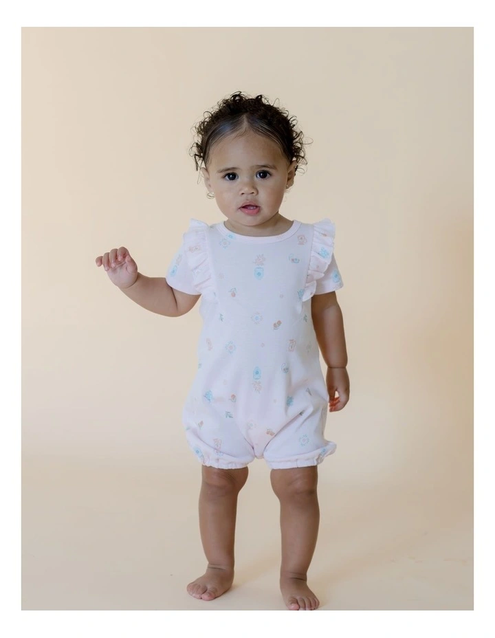 Frill Romper in Baby Vacay image 3