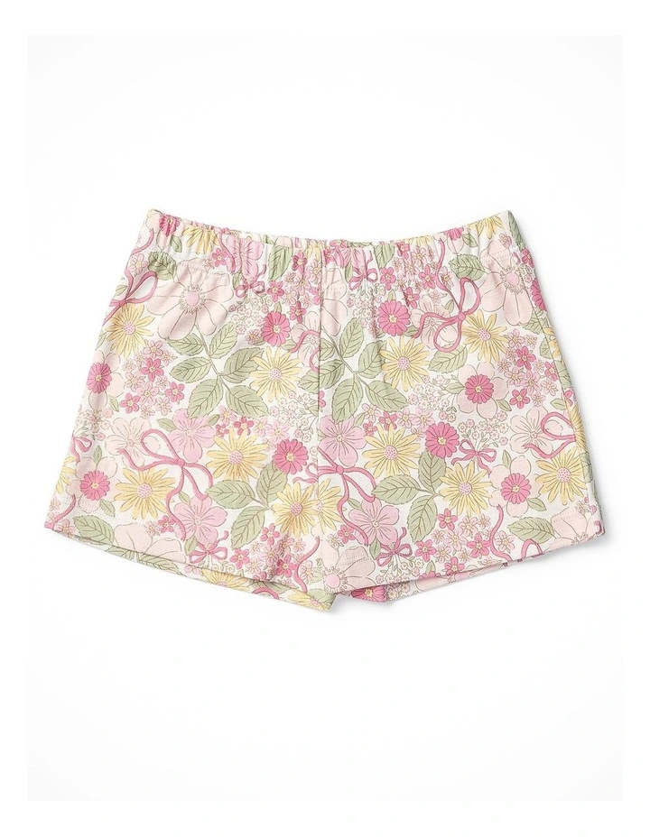 SUMMER GARDEN FLORAL SHORT SLEEVE PJ SET image 5
