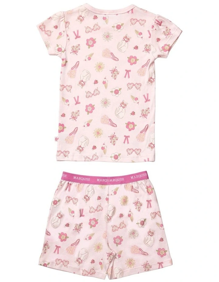Short Sleeve Garden Party PJ set image 2
