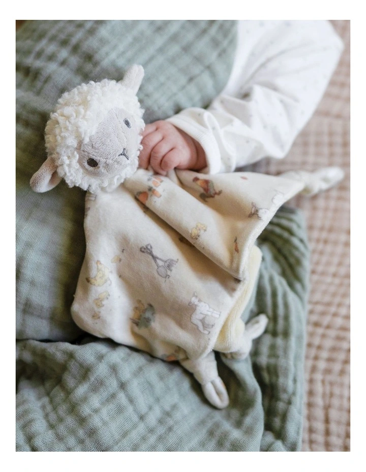 Farmyard Lamb Lovie/Comforter image 3