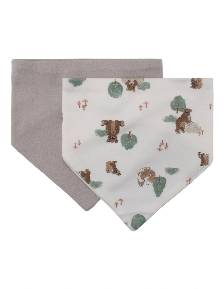 Jersey Bib 2pk - Willow Bear image 2