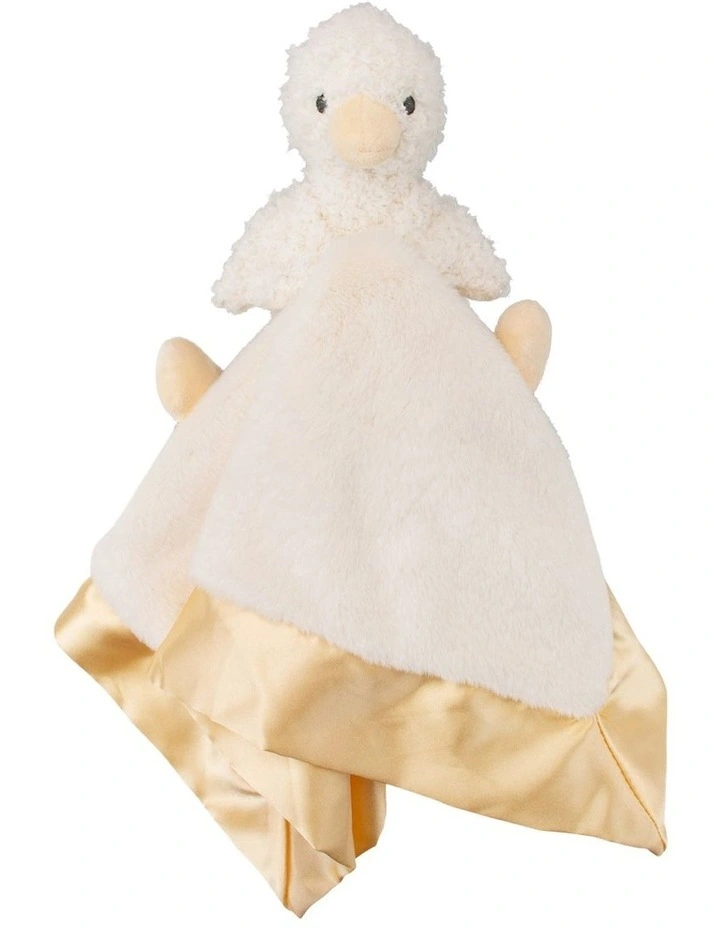 Security Blankie Fuzzy Duck image 1