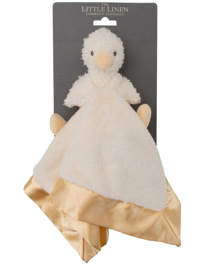 Security Blankie Fuzzy Duck image 1