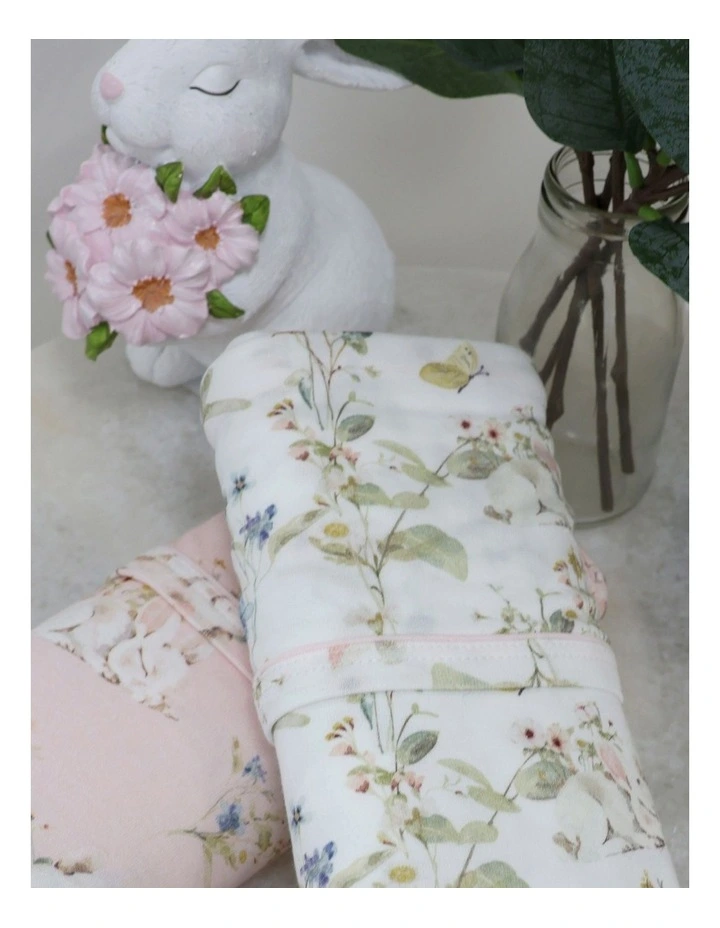 Sleeping Bunny Jersey Wraps 2 Pack in Multi image 6