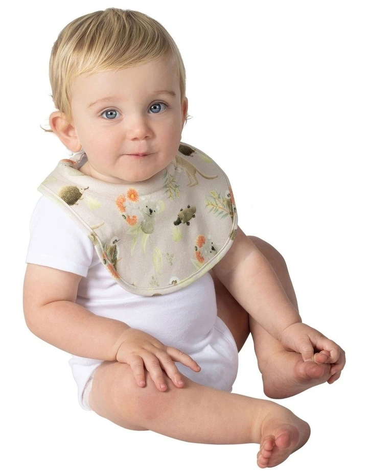 Aussie Animals Dribble Bibs 2 Pack in Multi image 5