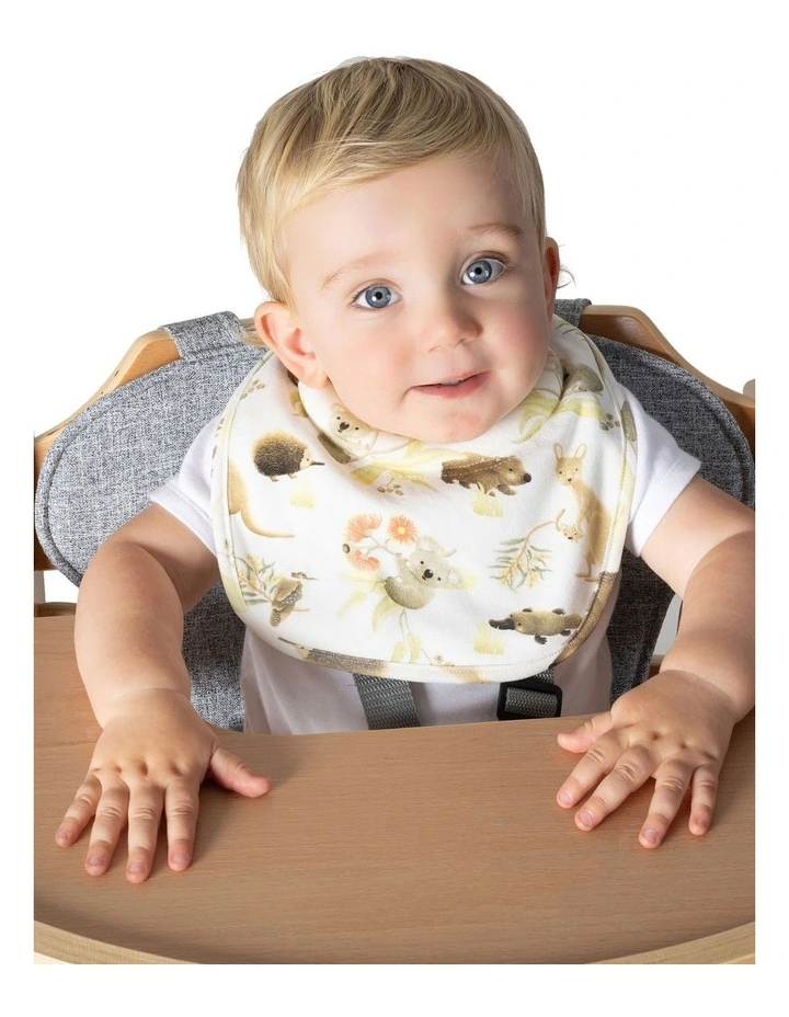 Aussie Animals Dribble Bibs 2 Pack in Multi image 7