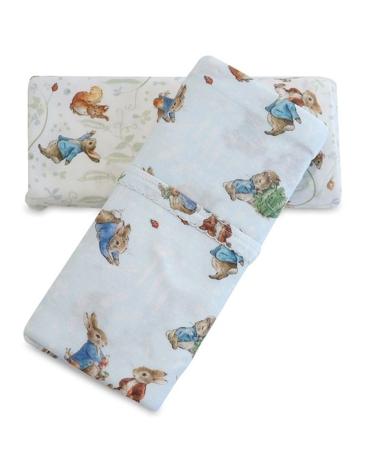 Benjamin Bunny Jersey Wraps 2 Pack in Blue image 1
