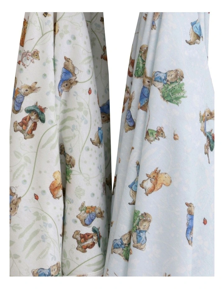 Benjamin Bunny Jersey Wraps 2 Pack in Blue image 4