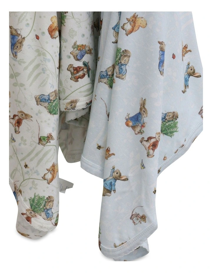 Benjamin Bunny Jersey Wraps 2 Pack in Blue image 5