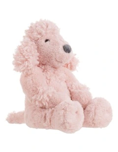 De Paris Poodle Plush c.1945 Medium in Rose