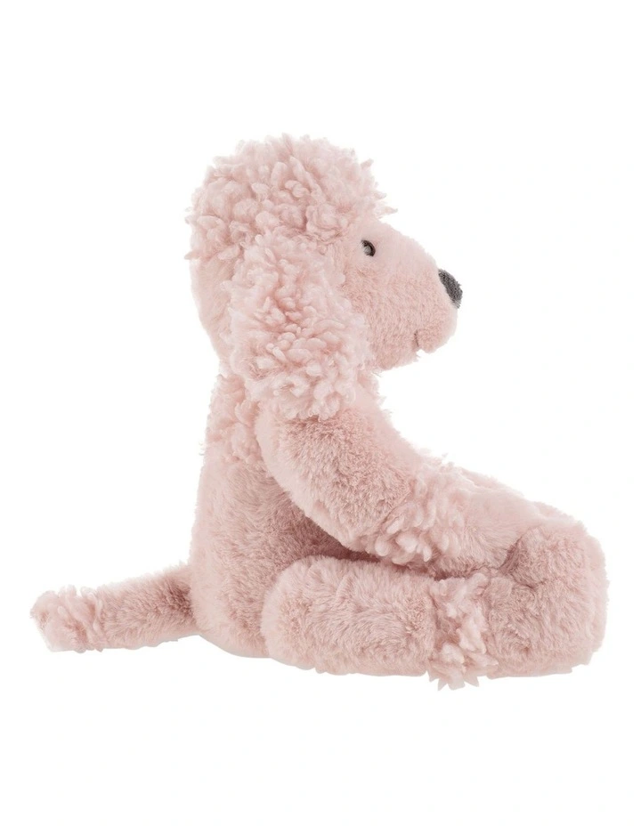 De Paris Poodle Plush c.1945 Medium in Rose image 3