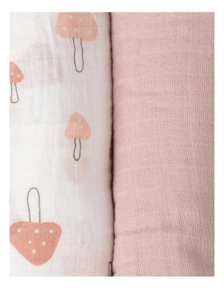 Muslin Wraps Pack of 3 in Harvest Bunny image 7